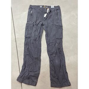 Carhartt Men's Relaxed Fit Cargo Pants Gray Size 36x32 Utility Workwear